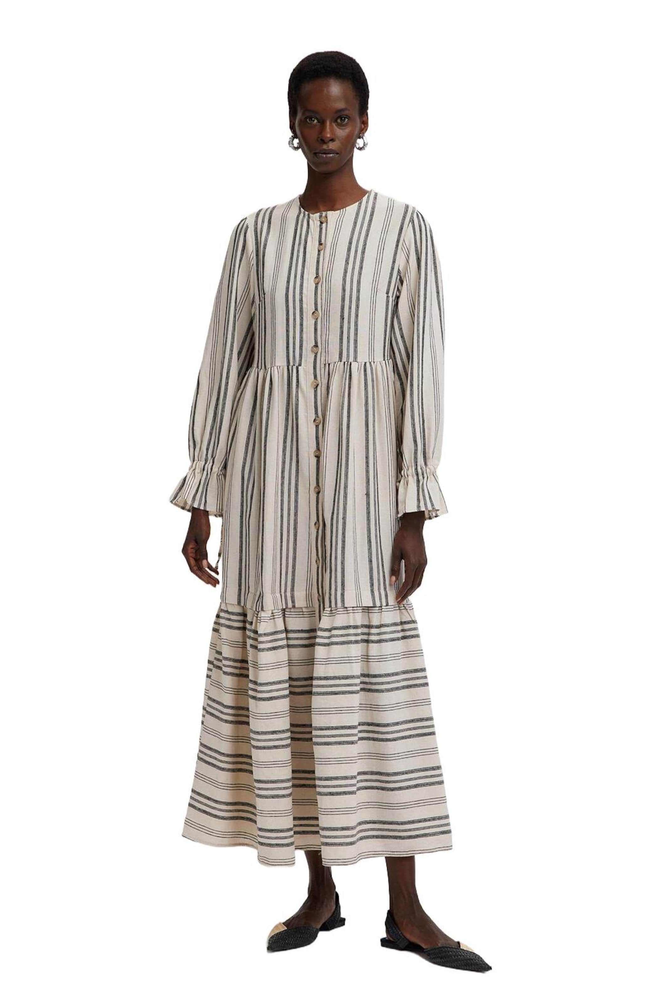 Touche Prive Kleid in Beige