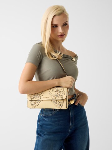 GUESS Shoulder Bag 'Sadie' in Yellow