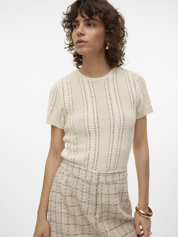 VERO MODA Trui 'NORA' in Grijs