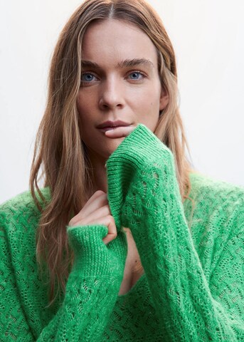 MANGO Sweater 'franklin' in Green