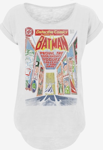 T-shirt 'DC Comics Batman Rogues Gallery Cover' F4NT4STIC en blanc : devant