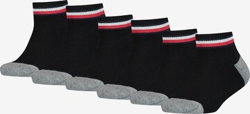 Chaussettes TOMMY HILFIGER en noir : devant