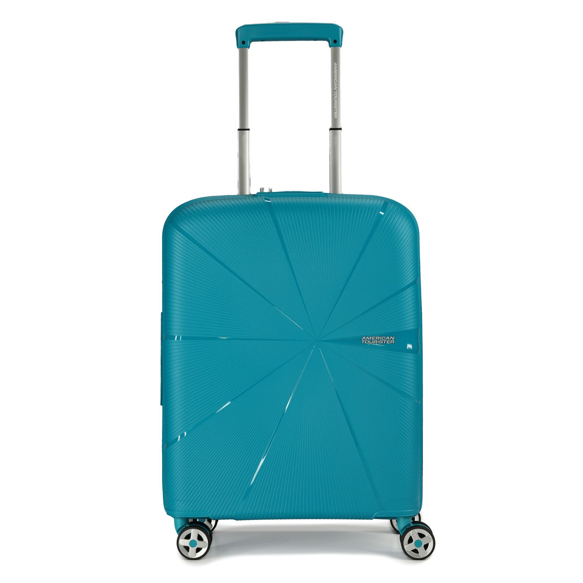 American Tourister Trolley 'Starvibe' in Blauw: voorkant