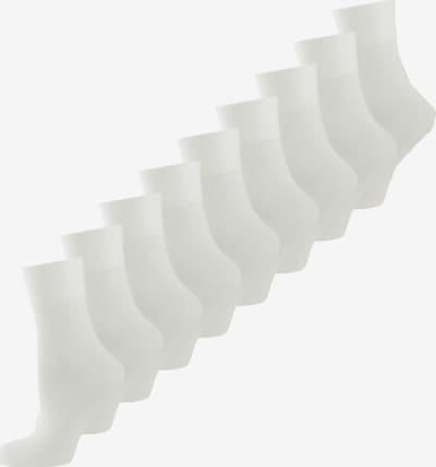 Nur Die Socken ' Komfortbund ' in weiß, Produktansicht