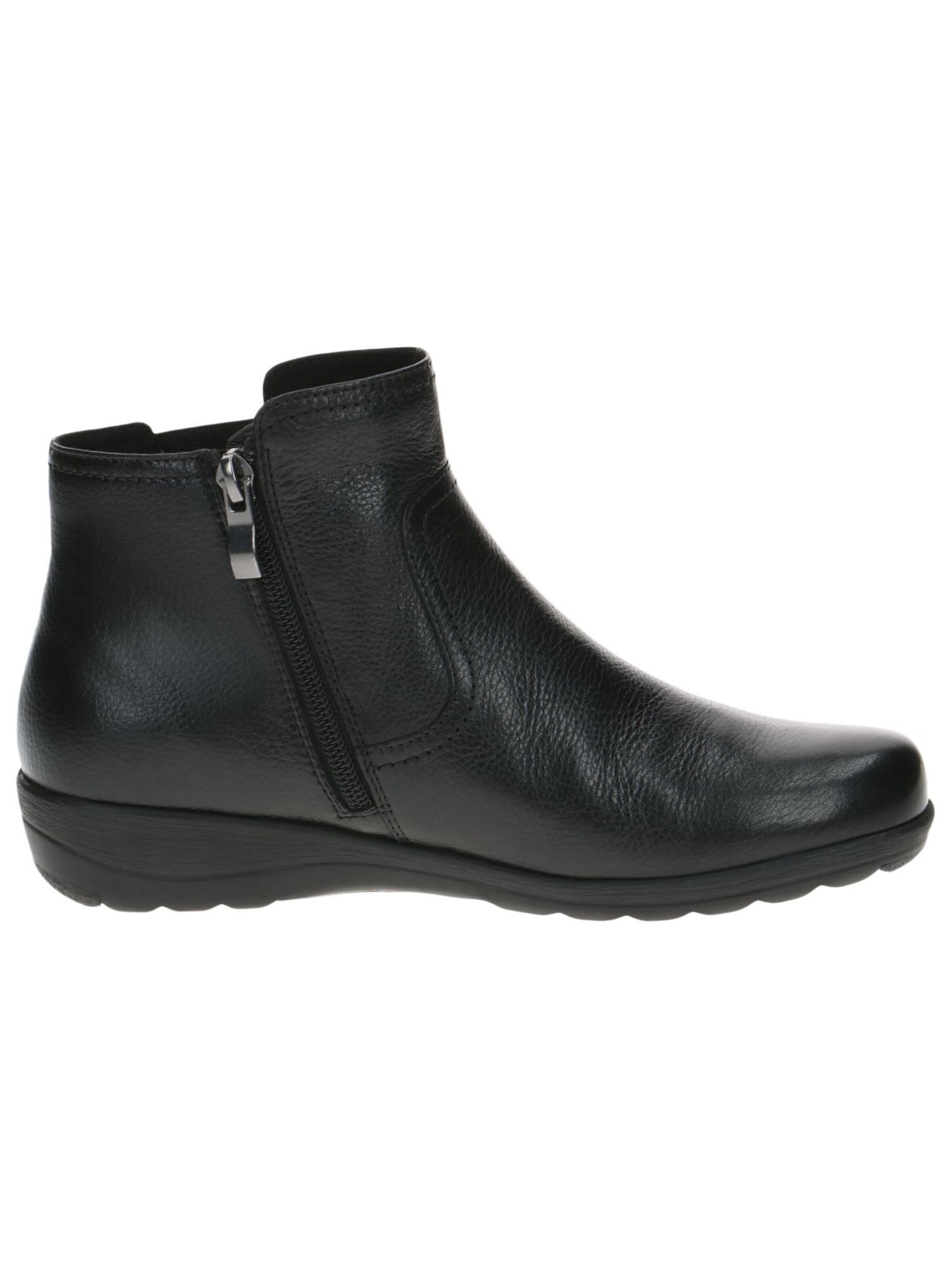 CAPRICE Chelsea Boots in Schwarz