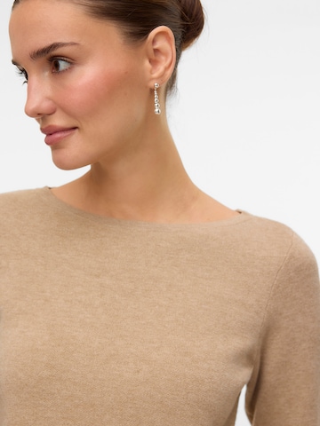 VERO MODA Neulepaita 'VMGOLD NEEDLE' värissä beige