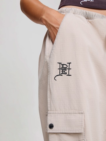 regular Pantaloni funzionali di Ed Hardy in grigio: lato