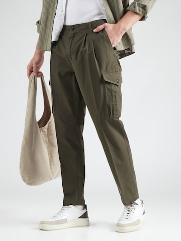 Regular Pantalon cargo SCOTCH & SODA en vert : devant