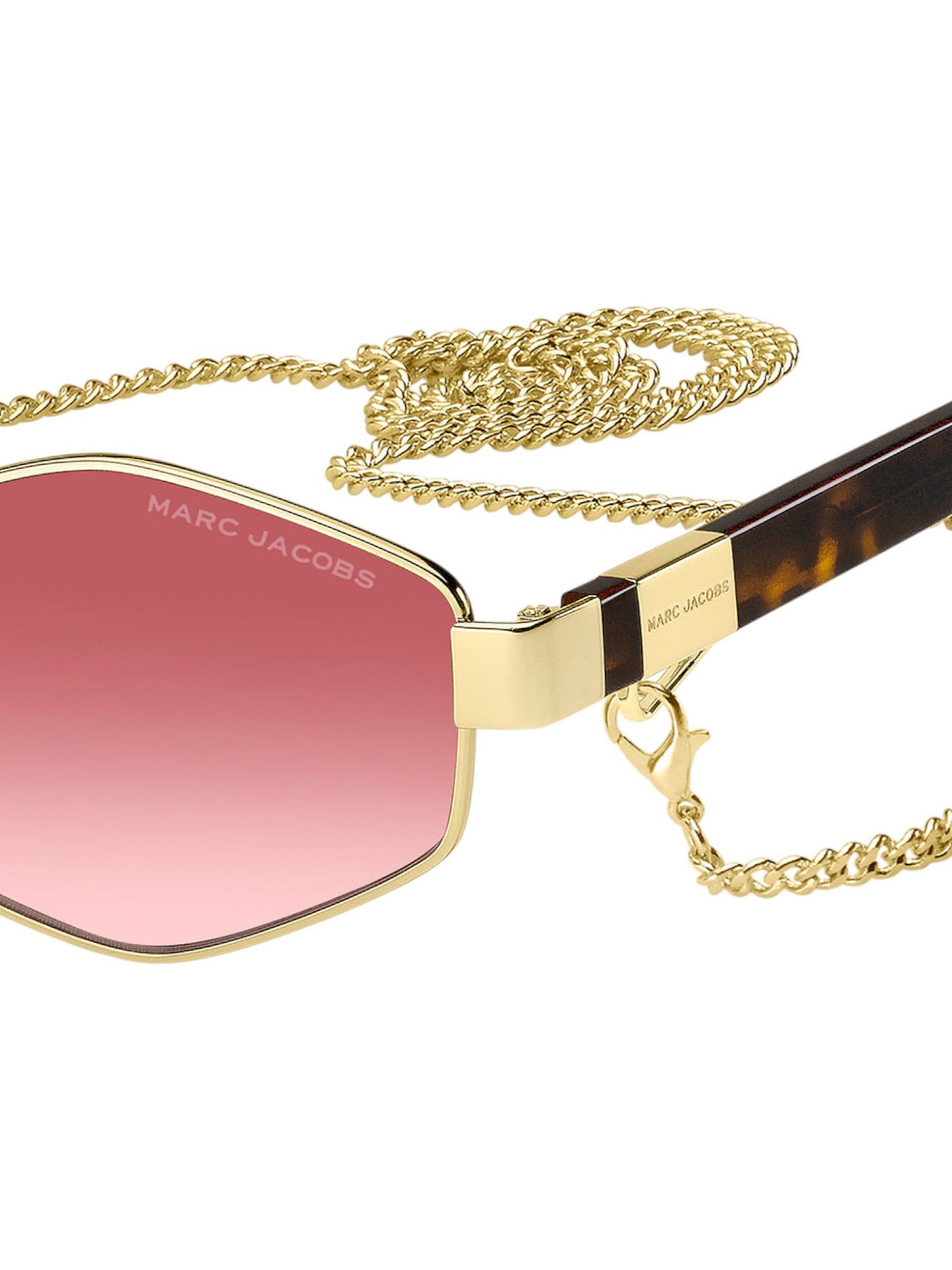 Marc Jacobs Sonnenbrille‌‌‌‌‌‌ in Gold