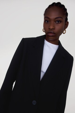 Blazer 'Flossy' Aligne en noir