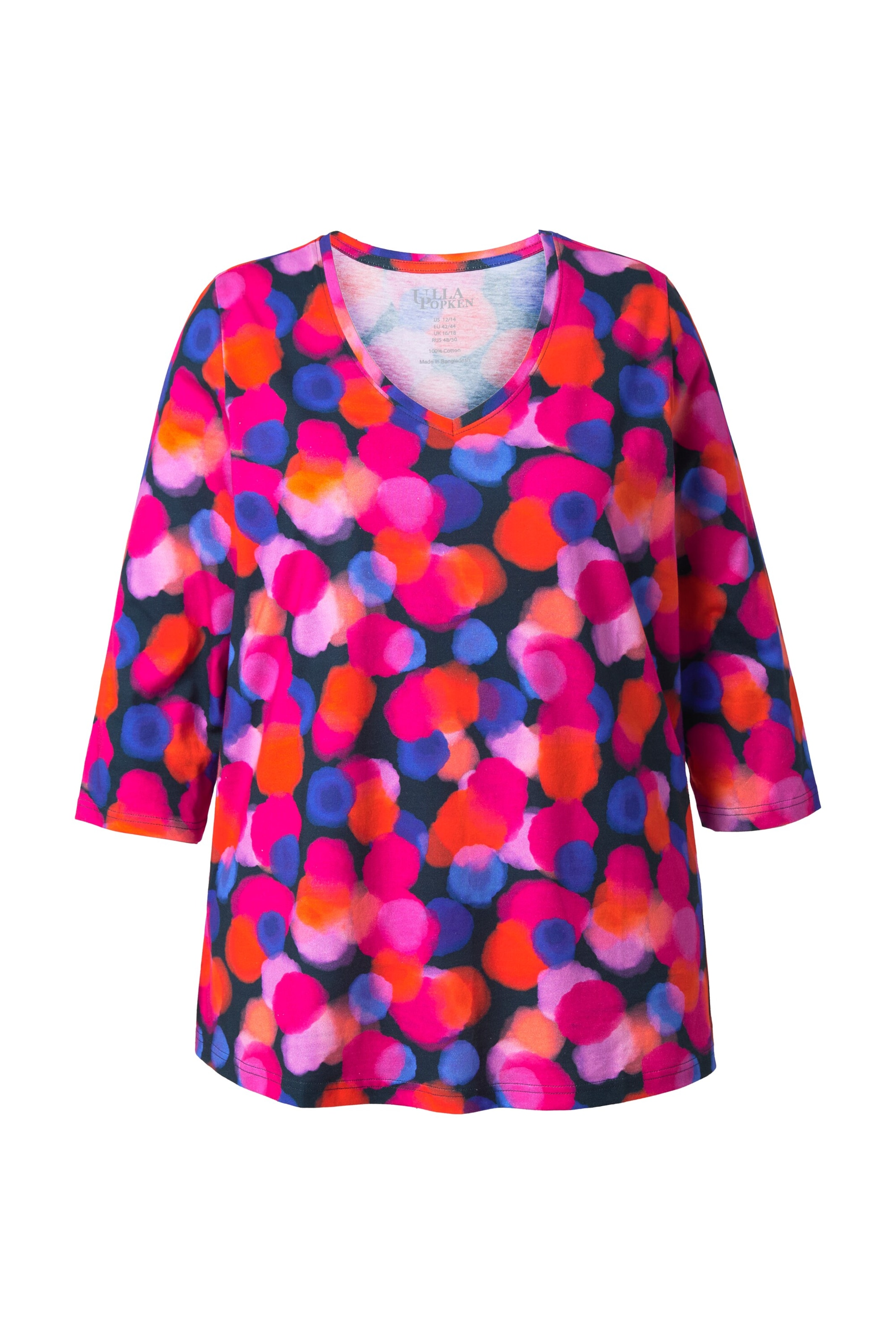 Ulla Popken Shirt in Rot: Vorderseite