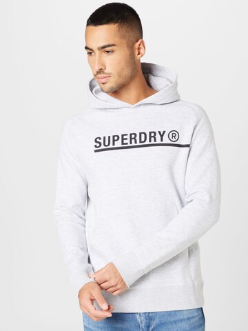 Superdry - Sweatshirt em cinzento: frente