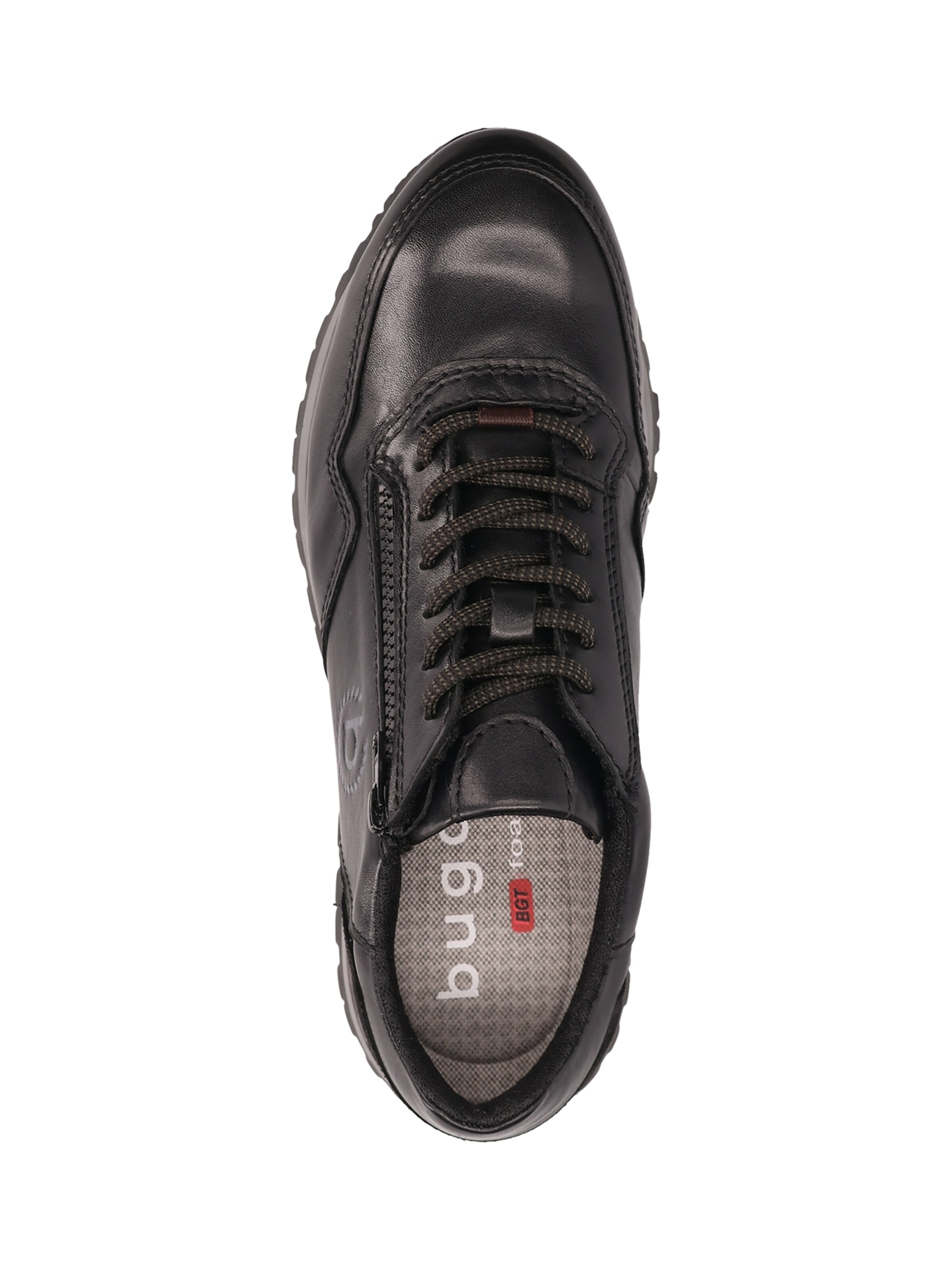 Sneaker bassa di bugatti in nero