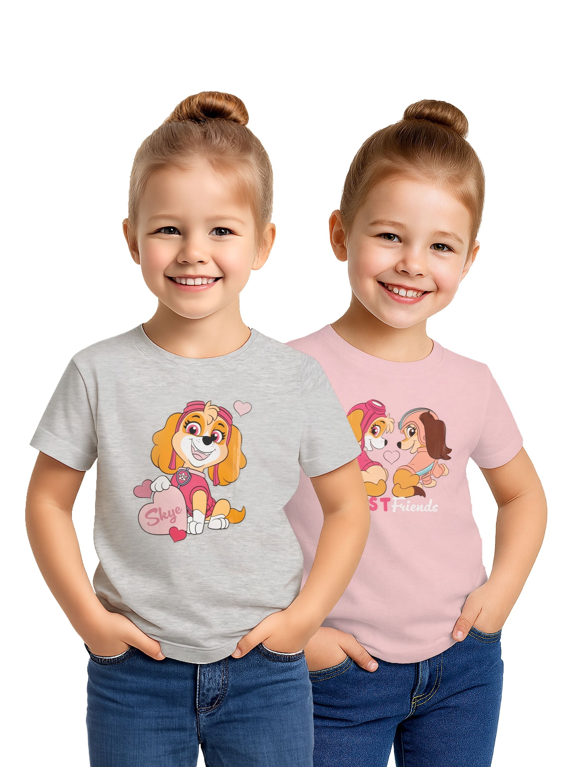 Paw Patrol Shirt‌‌‌‌‌ in Mischfarben: Vorderseite