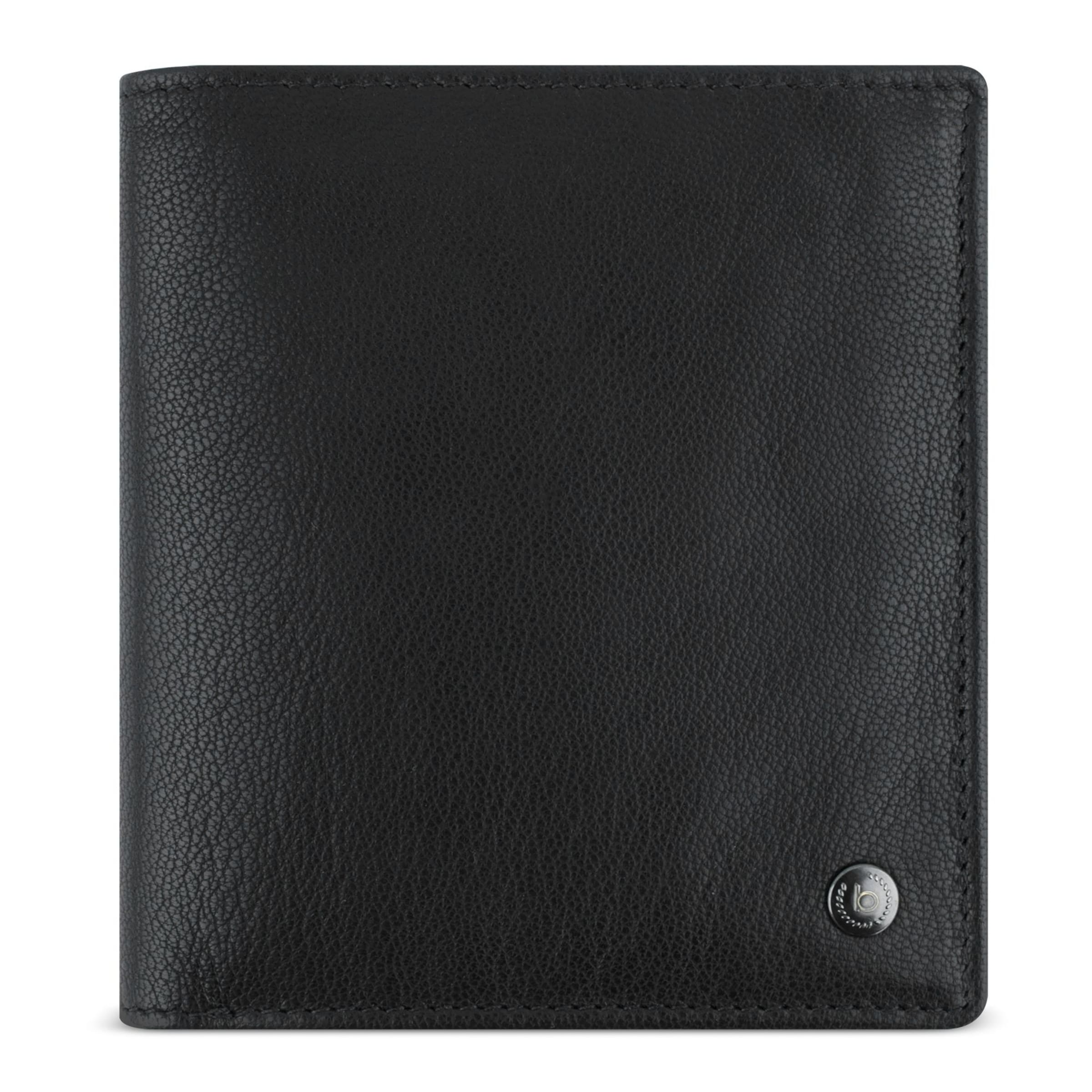 bugatti Portemonnaie in Schwarz: Vorderseite