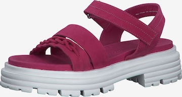 MARCO TOZZI Sandals in Pink: front