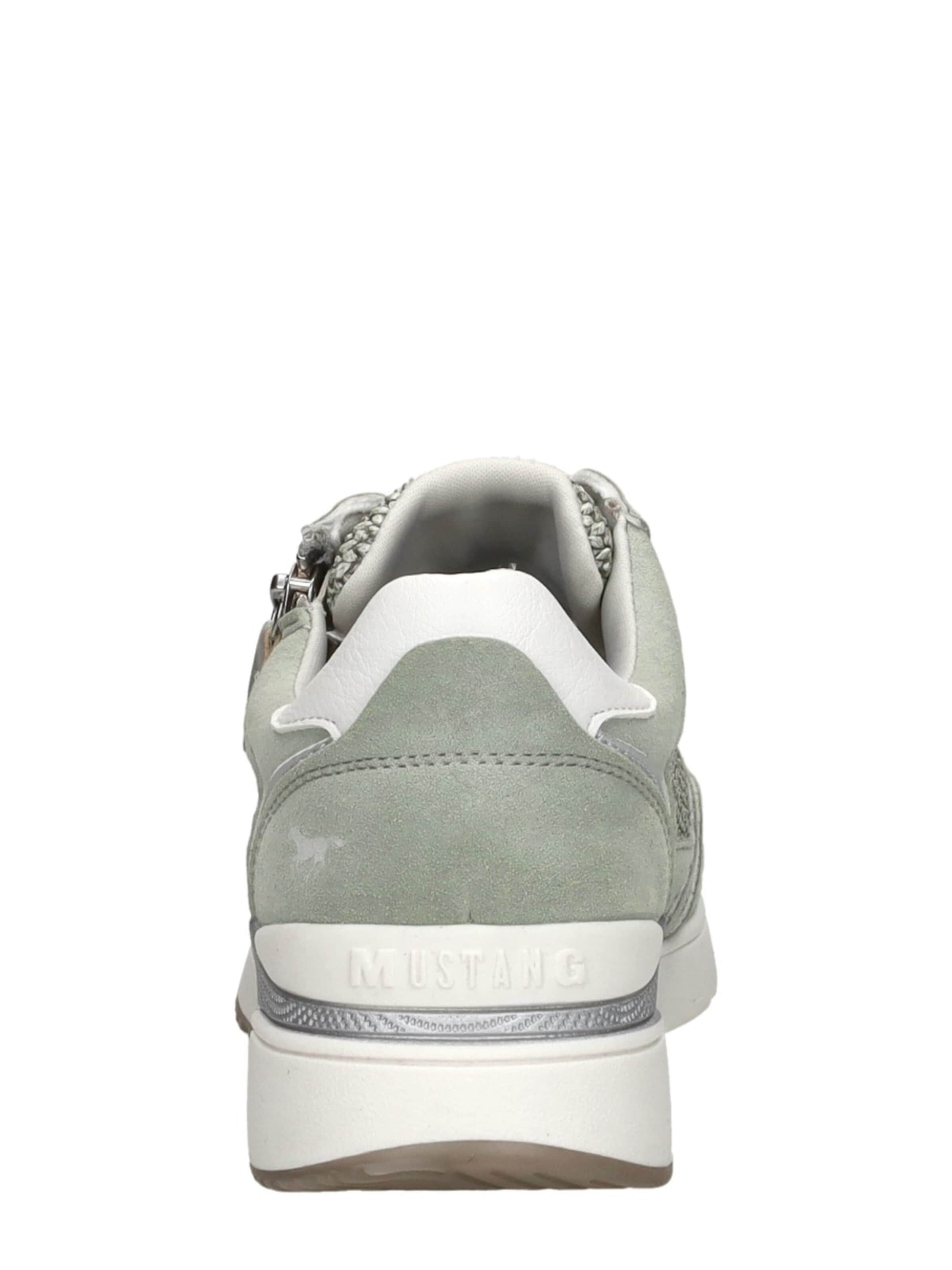MUSTANG Sneakers laag 'Sneakers Laag' in Groen
