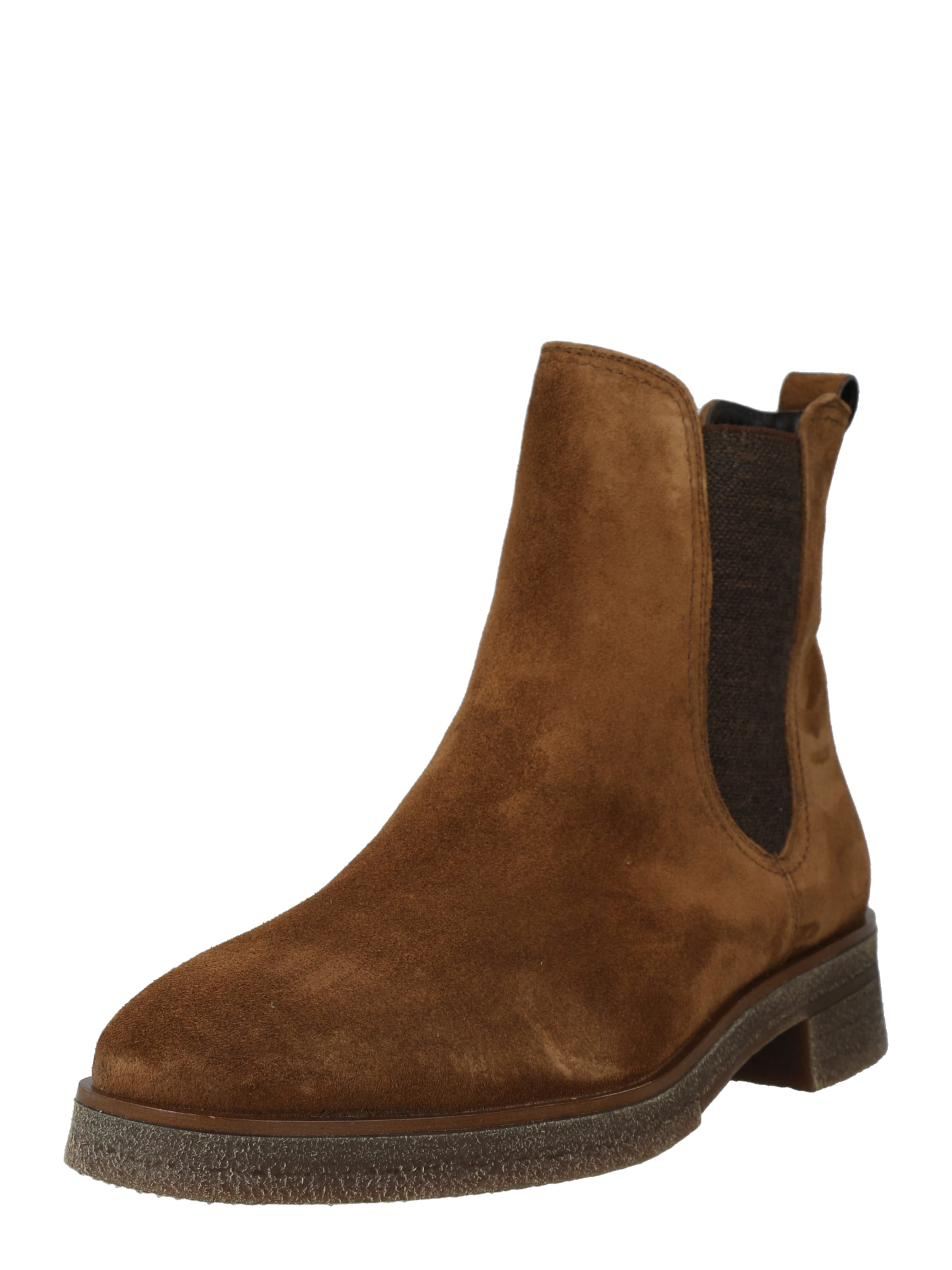 Paul Green Chelsea boots in Bruin: voorkant