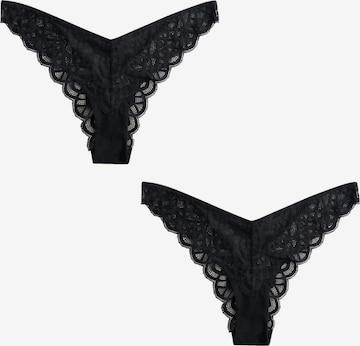 Slip Next en noir : devant