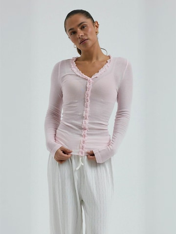 Seamless Basic Shirt in Roze: voorkant