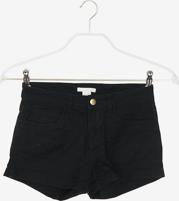 H&M Shorts in XXS in Black: front
