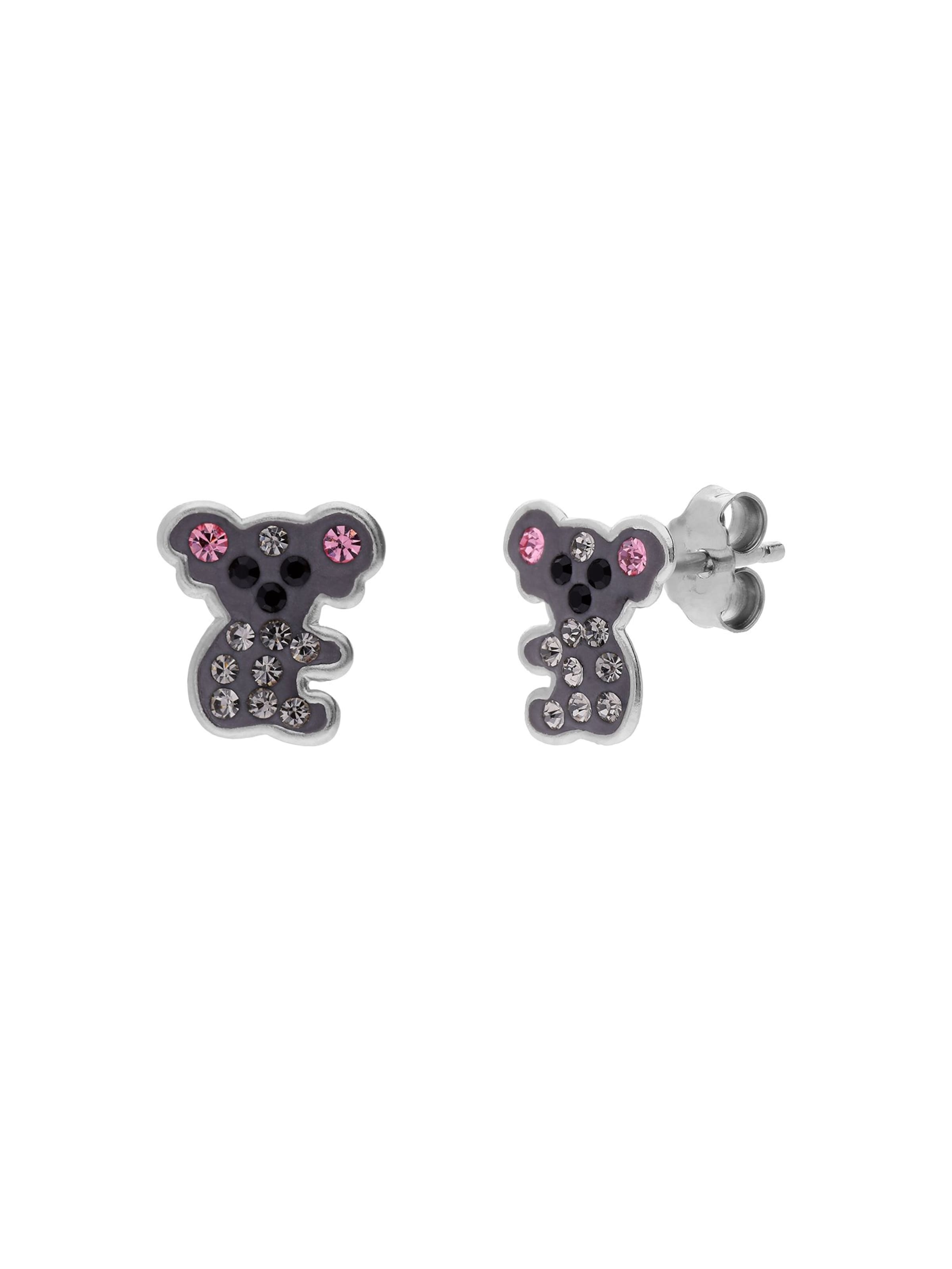 Lucardi Boucles d'oreilles en Onesize en argent, Vue avec produit