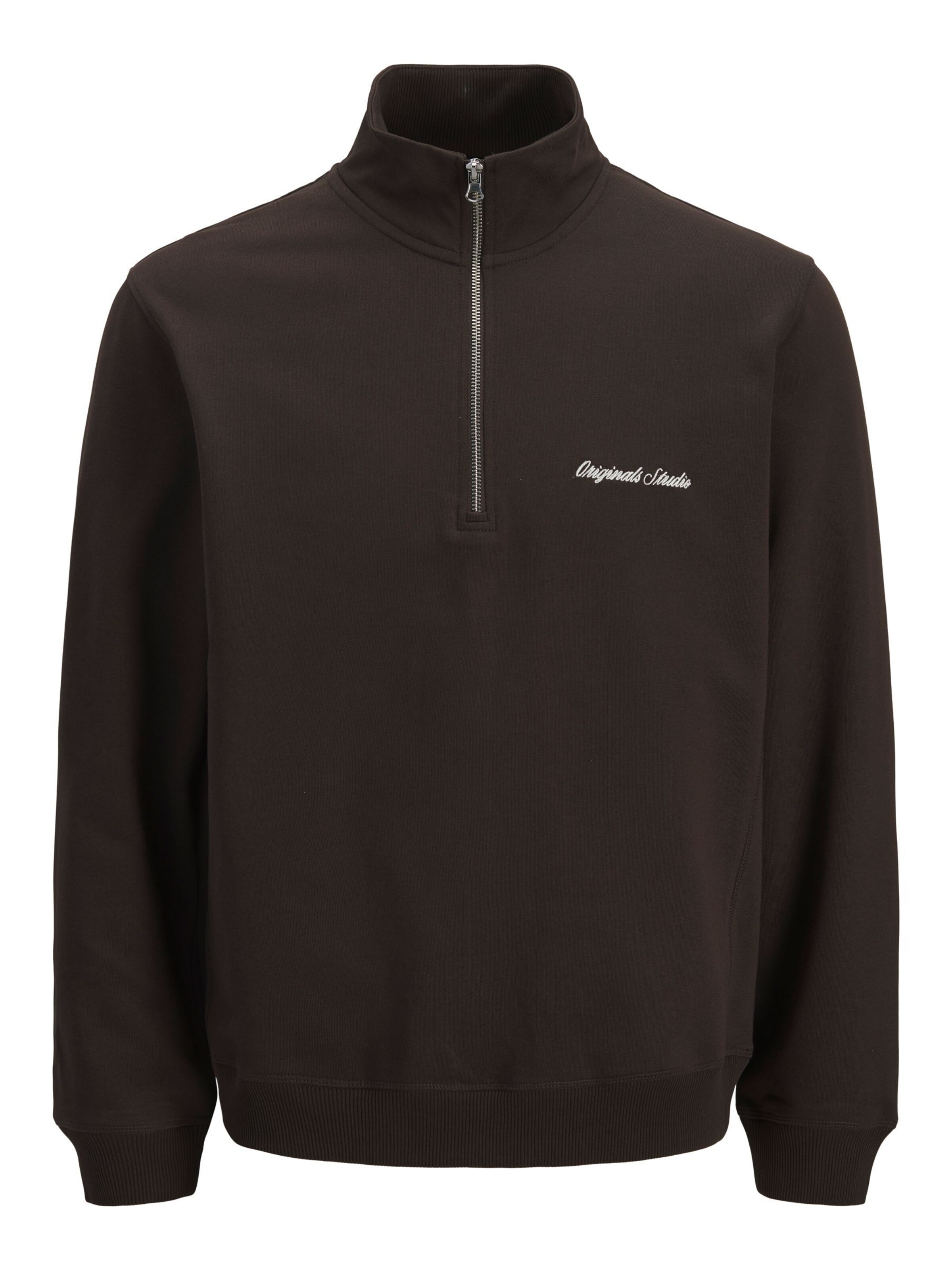 JACK & JONES Sweatshirt i L i brun, Produktvisning