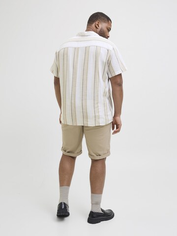Jack & Jones Plus - Ajuste confortable Camisa en beige