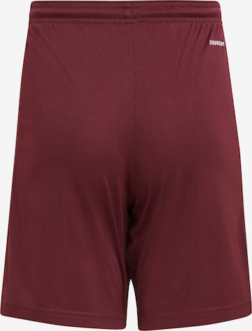 ADIDAS PERFORMANCE Regular Workout Pants in Red