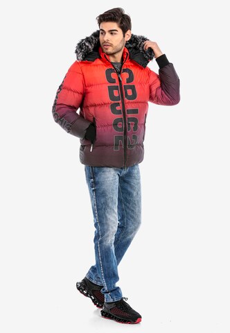 CIPO & BAXX Winter Jacket in Red