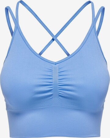 ONLY PLAY Sports Bra in Blue: front