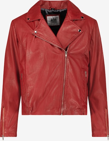 URBAN 5884® Between-Season Jacket 'Mika' in Red: front