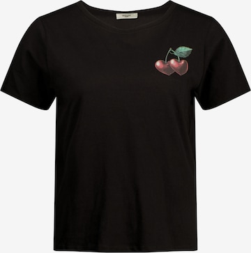 Deeluxe Shirt 'Cherryhearth' in Zwart: voorkant