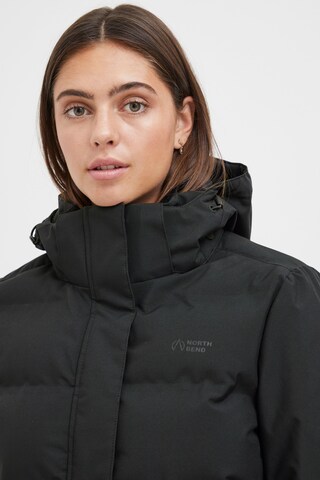 North Bend Steppjacke 'Marta' in Schwarz