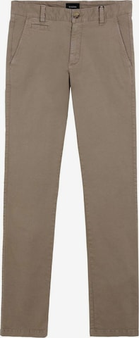 ruda Scalpers Standartinis „Chino“ stiliaus kelnės: priekis