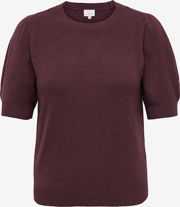 ONLY Carmakoma Pullover 'CARRica' in Rot: Vorderseite