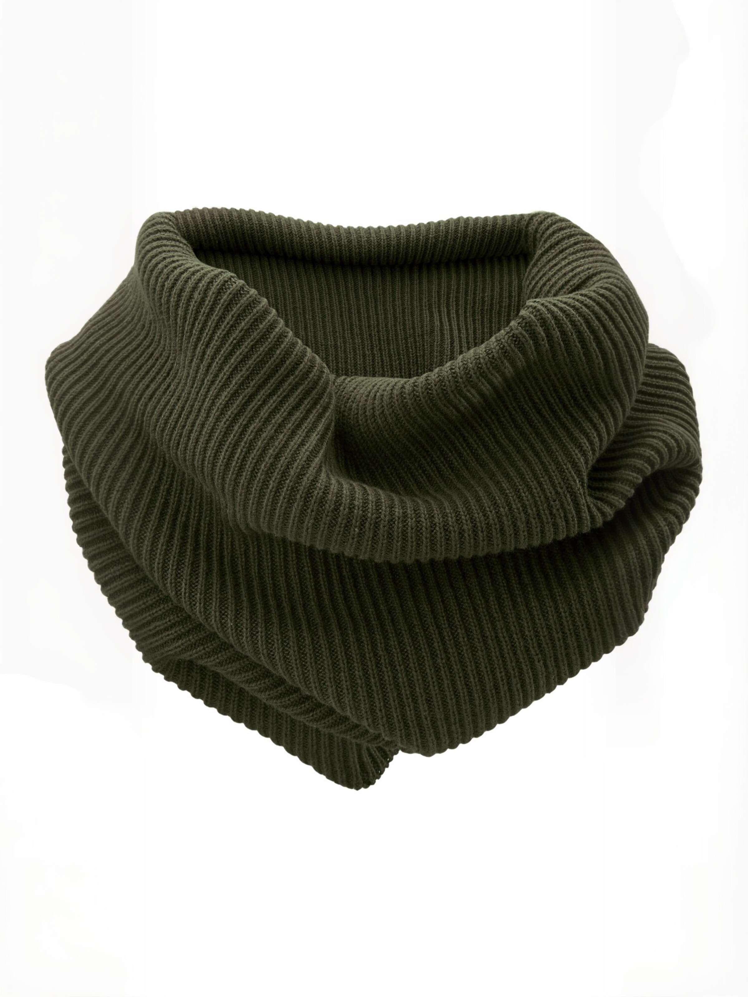 Fawler Scarf ' Frisco ' in Grün: Vorderseite