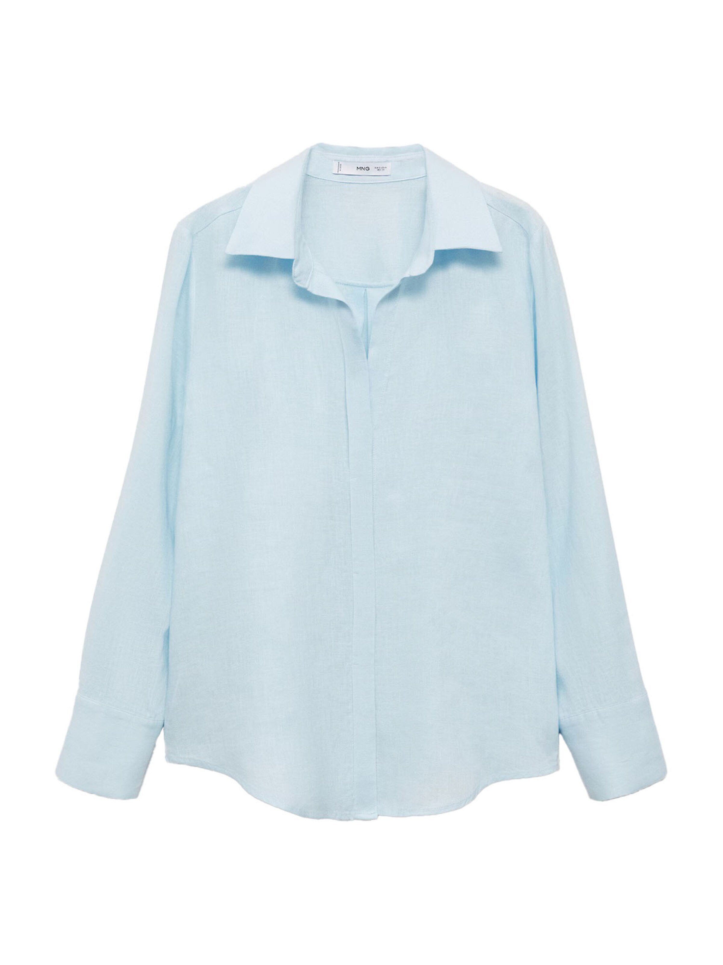 MANGO Blouse 'Samara' in Blue: front