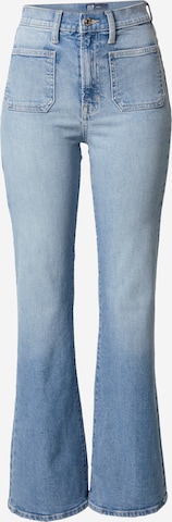 GAP Flared Jeans in Blue: front