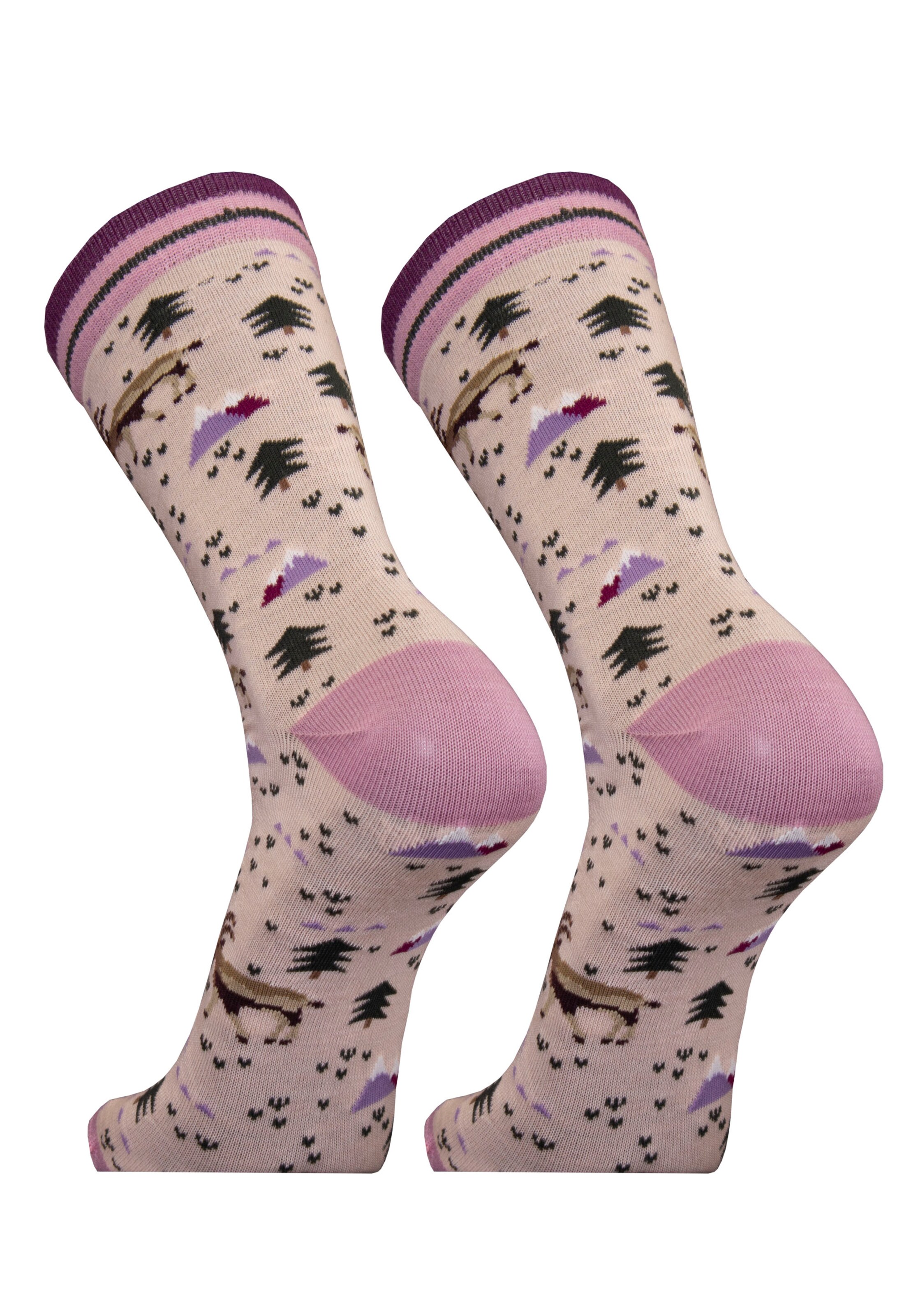 UphillSport Socken 'IBEX' in Lila