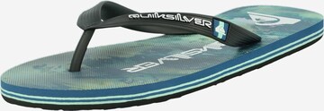 Infradito 'MOLOKAI MASSIVE' di QUIKSILVER in blu: frontale