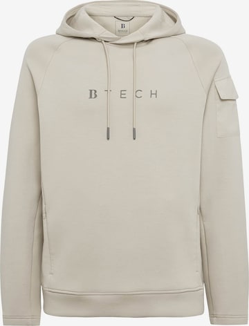 Boggi MilanoSweater majica 'B Tech' - bež boja: prednji dio