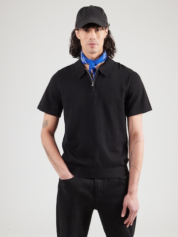 JACK & JONES - Camisa em preto: frente