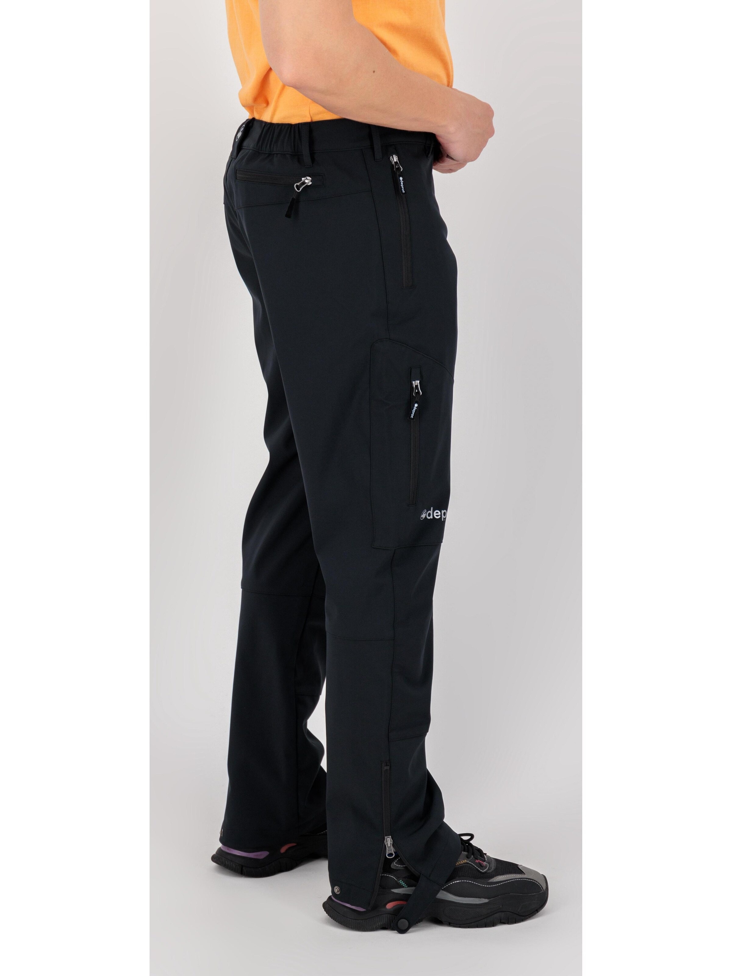 deproc Slimfit Functionele broek 'STERLING MN' in Zwart