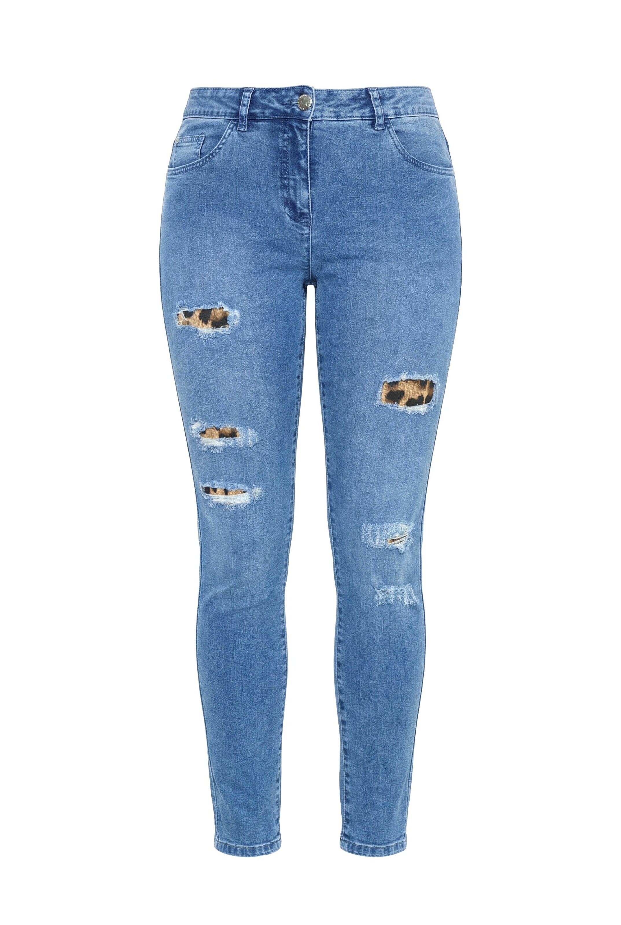 Angel of Style Slimfit Jeans in Blau: Vorderseite