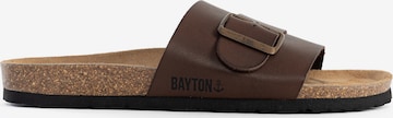 Bayton Pantolette 'SOMBRERO' i brun