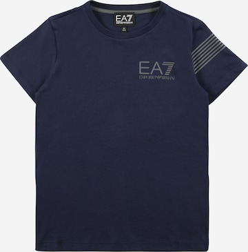 EA7 Emporio Armani T-Shirt in Blau: front