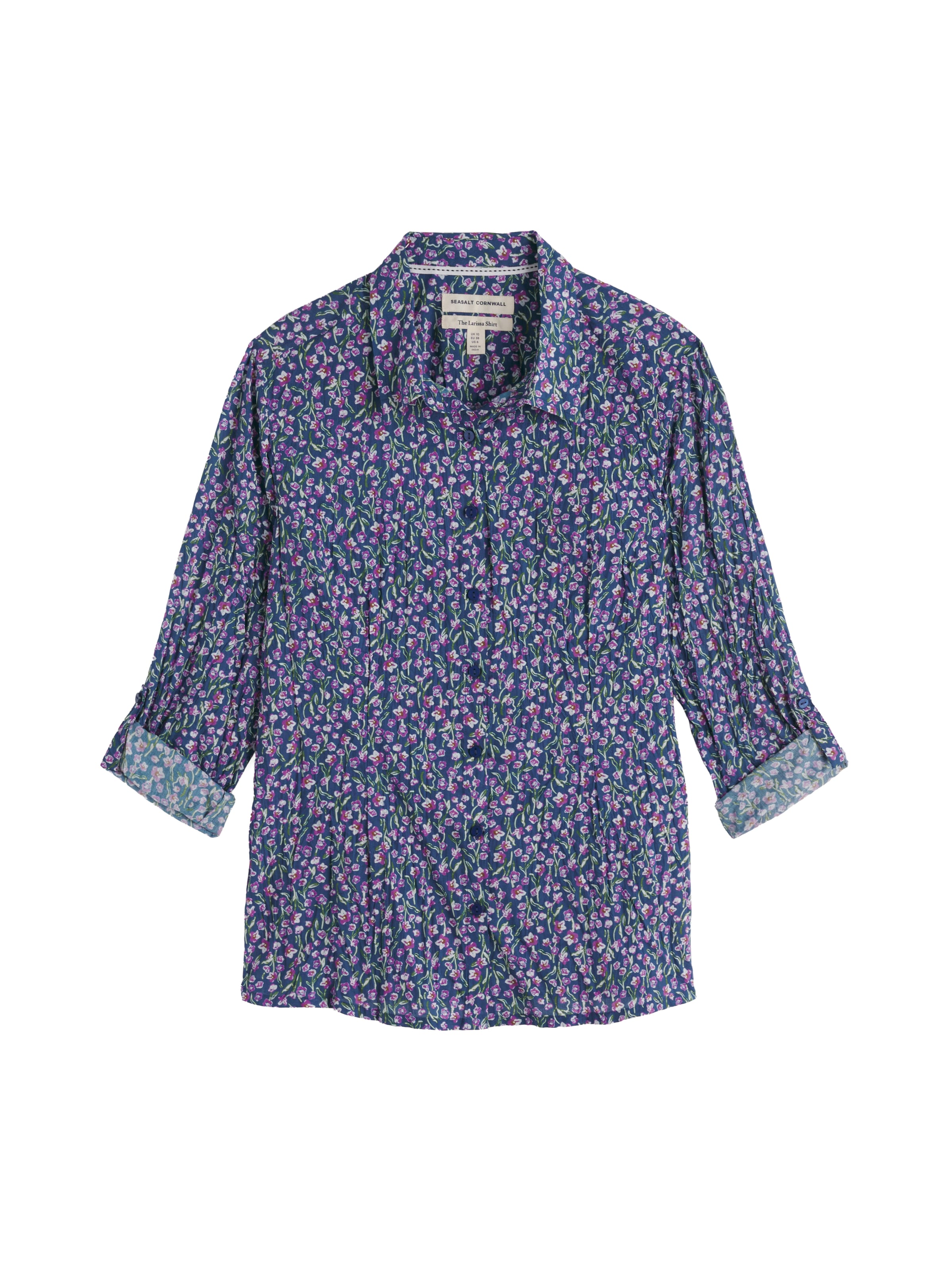 Seasalt Cornwall Blouse 'Larissa' in Purple: front
