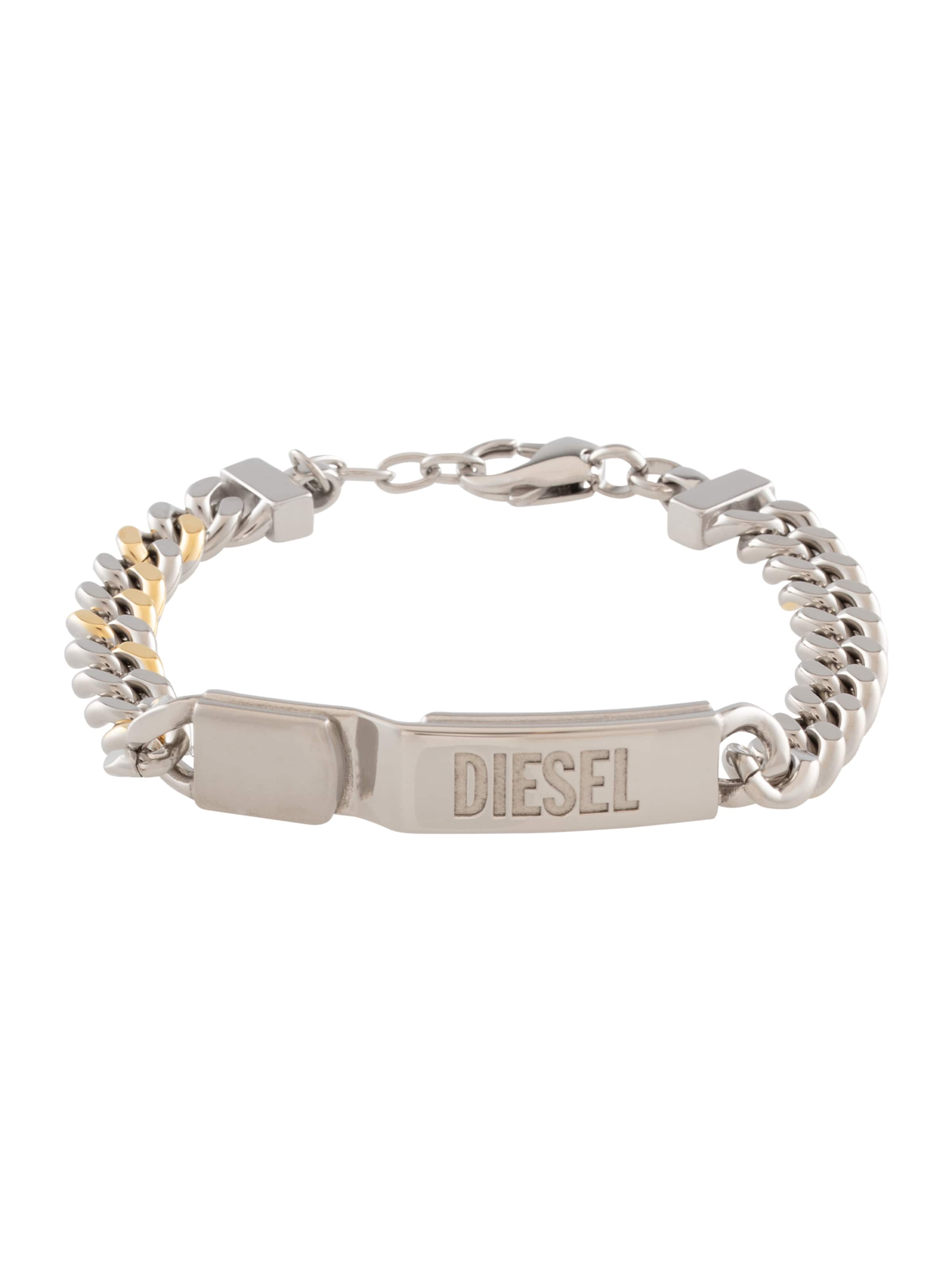 DIESEL Armband in gold / silber, Produktansicht