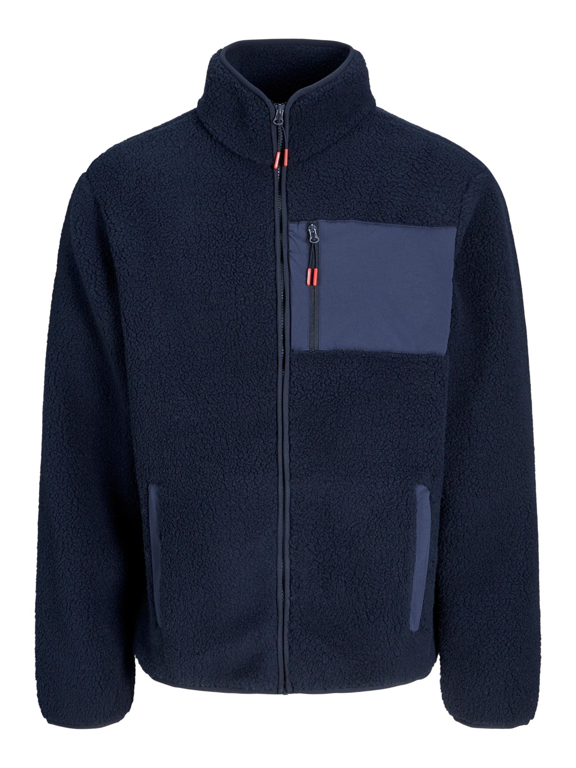 JACK & JONES Tussenjas 'Thatcher' in Blauw: voorkant